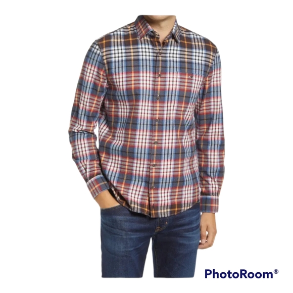 johnnie-O Other - Johnnie-O Flannel Button-Down Kemper Plaid NWT Size Men's Medium
